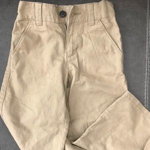 Gymboree Boys Linen Khaki Pants 3T